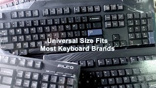 Universal keyboard cap introduction - green onions supply cover for pc
some people who tend to eat at desk. food gets on and in i...