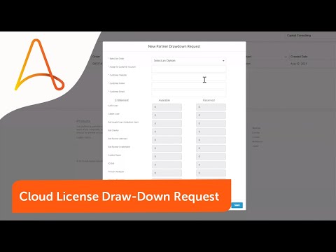 How to Submit a Partner DrawDown Request | Automation 360