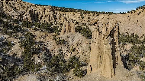 Castle Gardens Methodist Mountain Salida Colorado Timelapse Astrophotography Drone