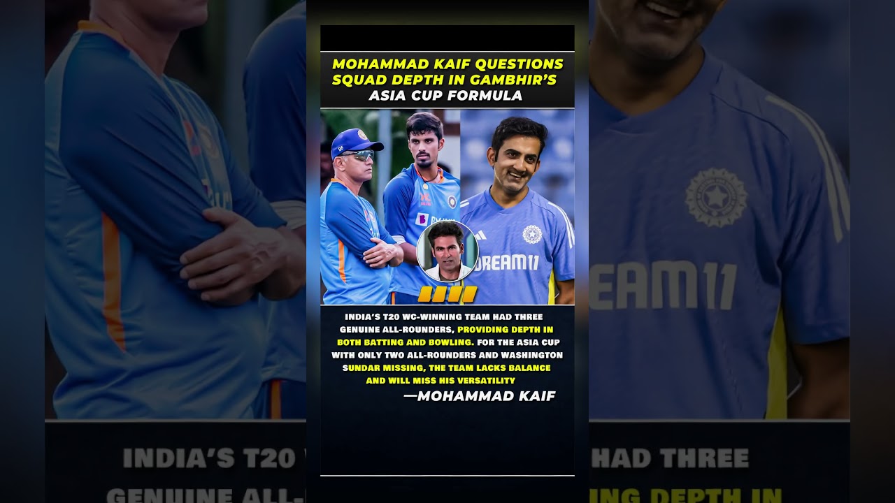 Mohammad Kaif on Gautam Gambhir's Mistake || Kaif pointed out batting depth ||