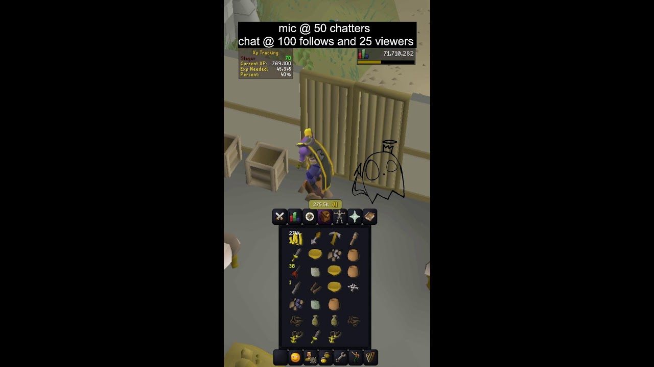 70/92 slayer |10 hp pure | 1500 xp/hr