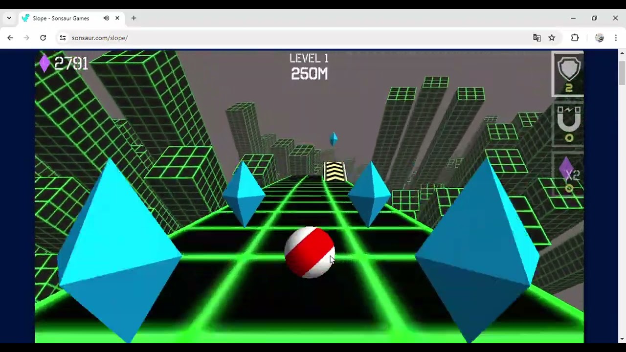 Slope   Sonsaur Games   Google Chrome 2024 06 16 15 19 51