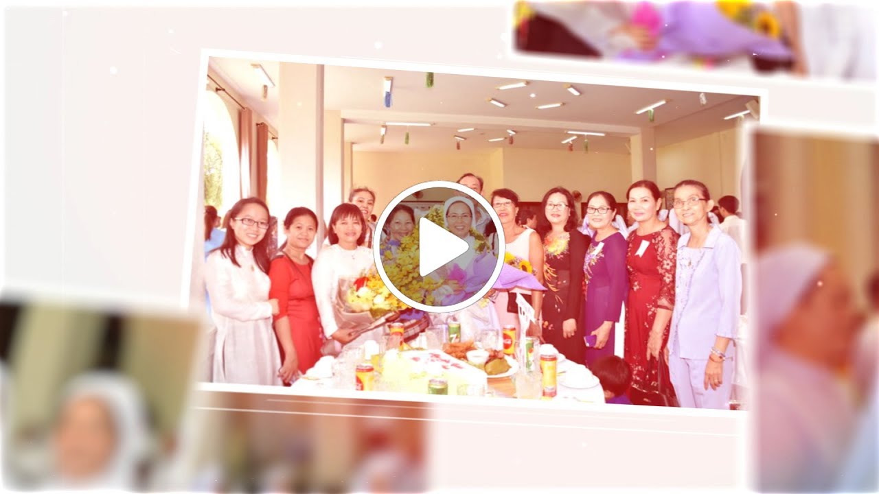 Mừng Lễ Ngân Khánh - 25 năm Hồng Ân - Soeur Anna Hữu... - youtube