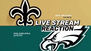 Saints vs. Eagles Week 11 Highlights | NFL 2018 🏈 (LIVE STREAM/REACTION)