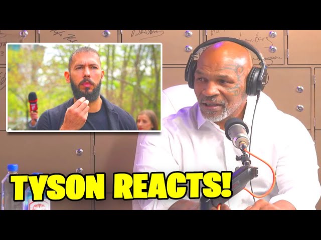 Mike Tyson Reacts to Andrew Tate u0026 His Thoughts on Masculinity 💪 class=