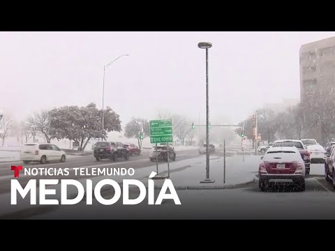 Más de 30 millones de personas bajo alerta por una poderosa tormenta invernal | Noticias Telemundo