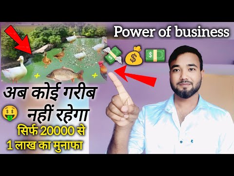“सिर्फ ₹20,000 से कमाओ ₹1,00,000! बतख + मछली + मुर्गा मिलाकर नया बिज़नेस आइडिया | Power of Business”