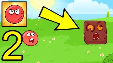 Red Ball 4 - Gameplay Walkthrough Part 2 - New Red Ball game - (iOS, Android)