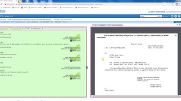 Video#5C: HOW TO DISPATCH A DIGITALLY SIGNED  DRAFT (LETTER/NOTE) IN E OFFICE FILE.