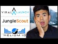 The BEST Amazon Product Research Software!? Viral Launch vs Jungle Scout vs Helium 10