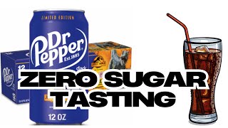 They Made a Zero Sugar Dark Berry Dr Pepper?! I HAD to Try It...