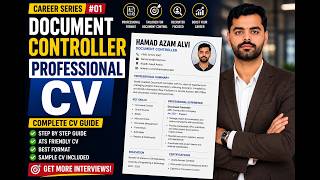 Document Controller CV | How to Create a Professional CV & Get More Interviews