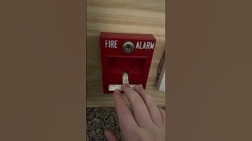 Pulling a #firealarm