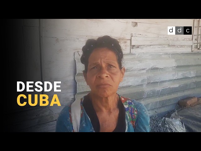 'Pidiendo comida de casa en casa', así sobrevive esta cubana