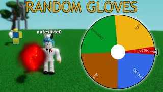 I Hosted a Random Glove Tournament!  Roblox Slap Battles