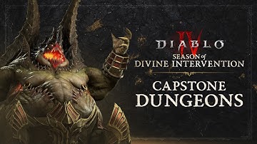 Diablo IV | Developer Update: Capstone Dungeons