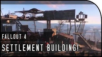 Fallout 4 Gameplay Walkthrough Part 3 – “SETTLEMENT BASE BUILDING / HOW BUILDING SYSTEM WORKS!”