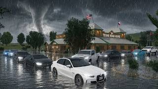 *CRAZY* Greenville Wisconsin Texas Road House Massive Flood Storm Roblox Roleplay