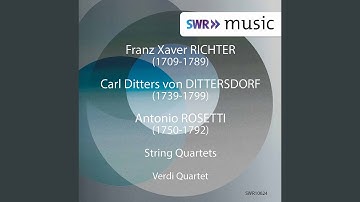 String Quartet No. 3 in G Major: I. Moderato