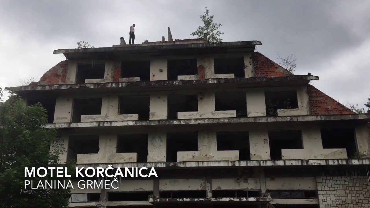 Motel i spomenik na KORČANICI planina GRMEC