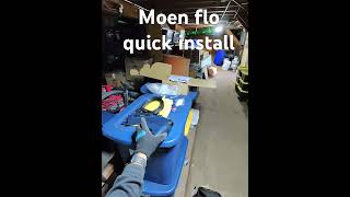 MOEN FLO INSTALL
