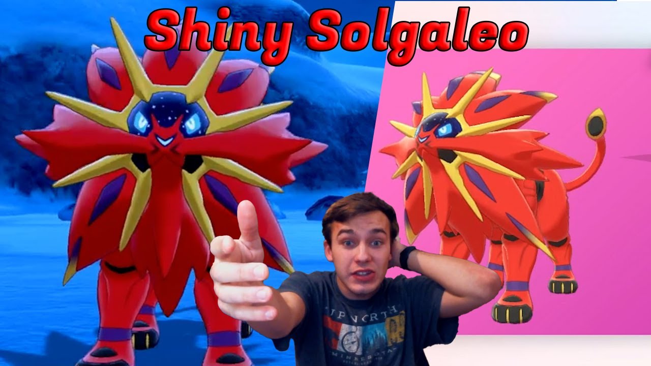 ✨ Shiny Solgaleo ✨ Pokemon Sword and Shield Perfect IV🚀Fast