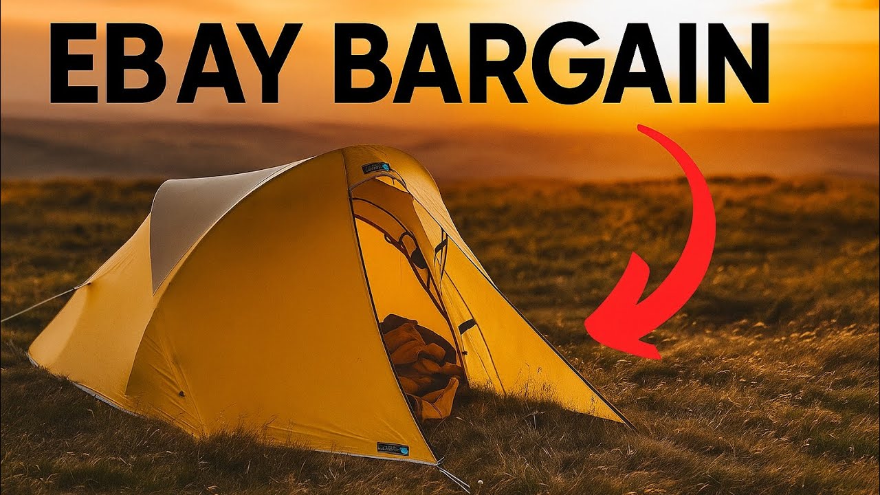 ⚠️ I RISKED IT on a £100 EBAY TENT | Wild Camping in the Scottish Borders | Terra Nova Voyager 