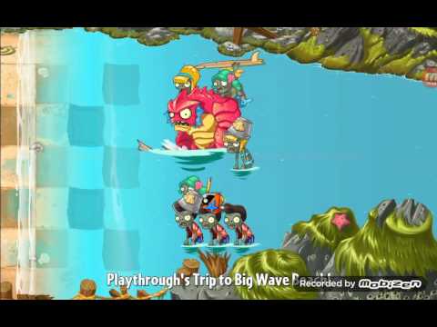 Plants Vs Zombies 2 Walkthrough Big Wave Beach Day 23 24 25