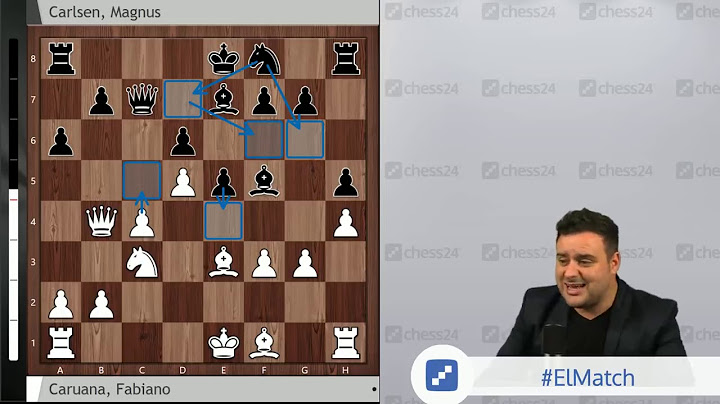Caruana   Carlsen Resumen Partida 12; Campeonato del Mundo de Ajedrez 2018