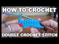 How to Crochet For Beginners | Double Crochet Stitch | Kristin's Crochet Tutorial's