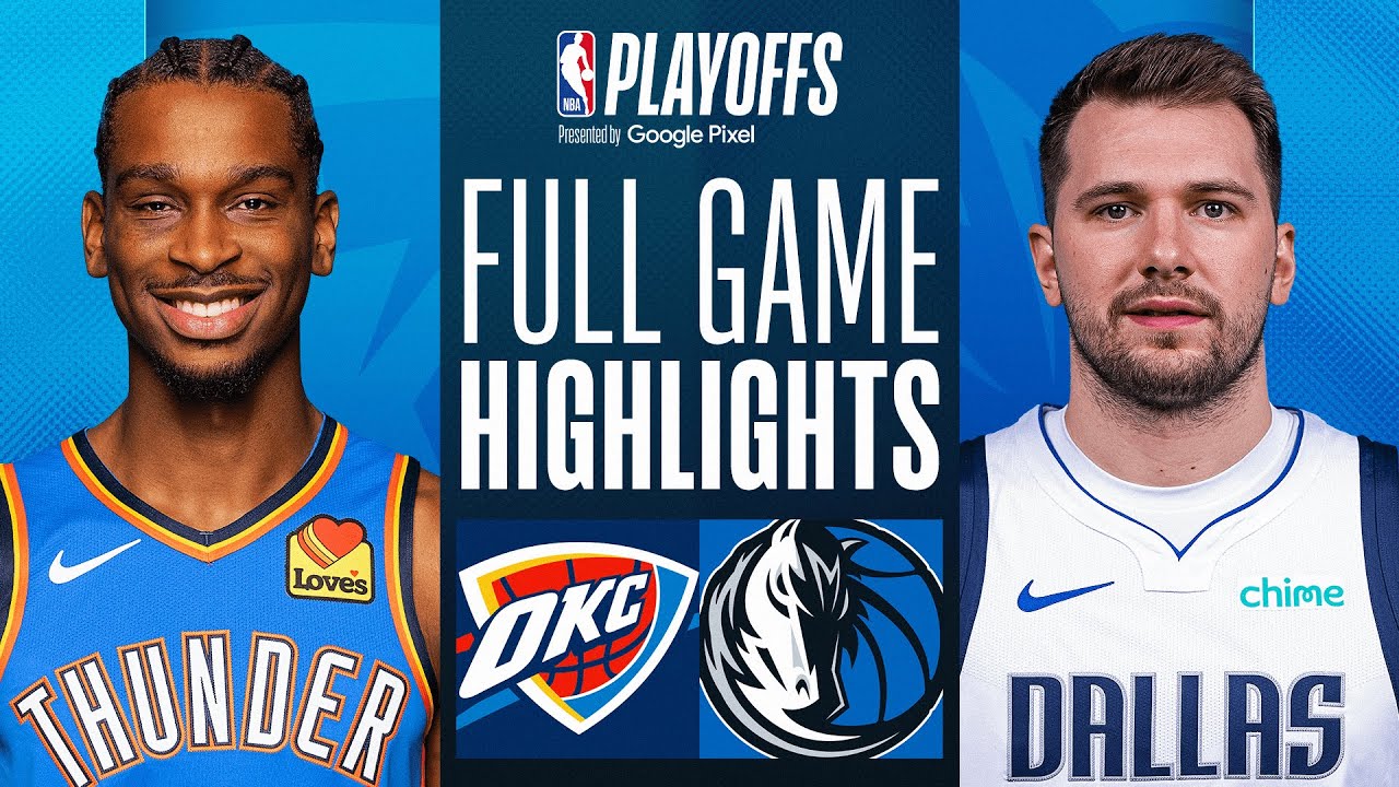 OKC Thunder Look To Even Series Against Dallas Mavericks On ...