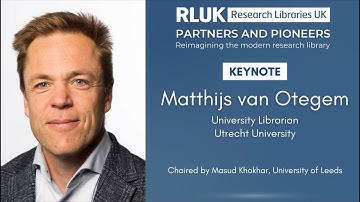 RLUK23 | Keynote - Matthijs van Otegem, Utrecht University