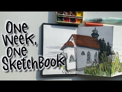 A One-Week Sketchbook Project