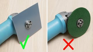Unbelievable! Attach a STEEL PLATE to an ANGLE GRINDER and Be Amazed at the Result! 😱