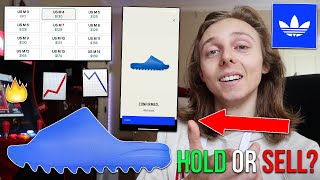 EASY PLAY! HOLD OR SELL YEEZY AZURE SLIDES?