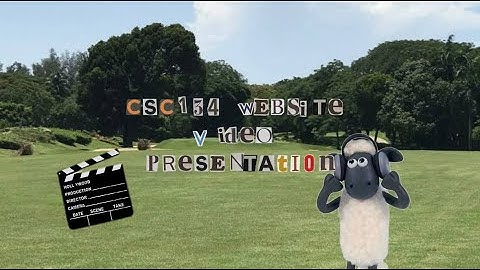 CSC134 WEBSITE PROMOTIONAL VIDEO