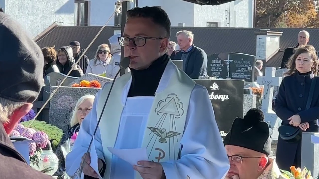 Obchody Wszystkich Świętych 2024 w Tomaszowie Lubelskim. Groby Msza święta tłumy korki #allsaintsday