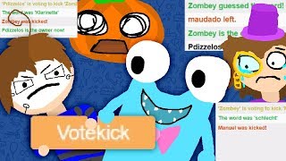 Alle werden gekickt 「Skribbl.io」