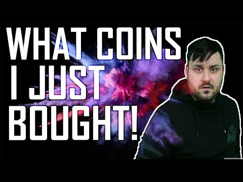 What Crypto I Just Bought! (Spoiler: Not Bitcoin) What Crypto I Just Bought! (Spoiler: Not Bitcoin)