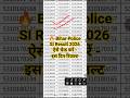 🔥 Bihar Police SI Result 2026 Date | Bihar Daroga Result 2026 Kab Aayega