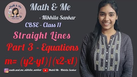 Part 3 Equations Straight lines Class 11 #straight #lines #maths #cbse #online #ncert #exam #board