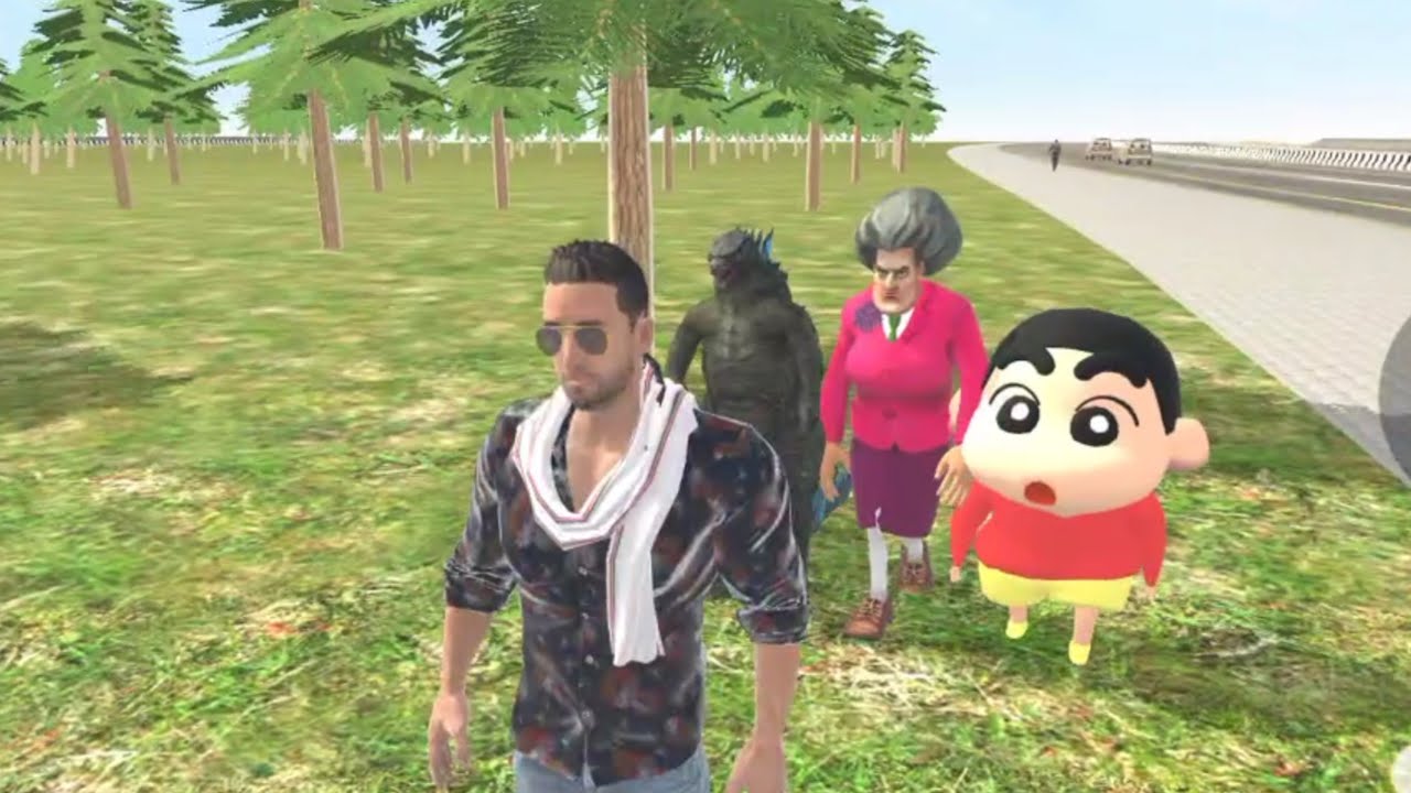 firanklin sinchain gya samandar ghoomne indian bike 3d game