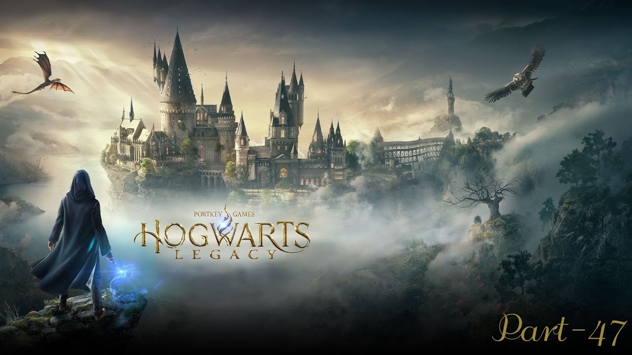 || HOGWARTS LEGACY 4K HDR PS5 GAMEPLAY  (Part-47 "Harry & Sebastian search for triptych segment")||