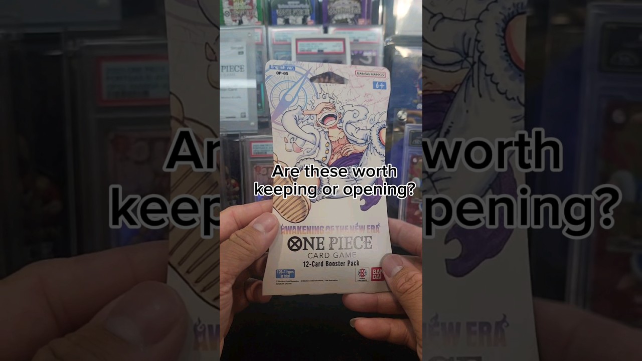 OP05 awakening of the new era pack opening 