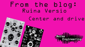 Blog: Ruina Versio Center and Drive parameters