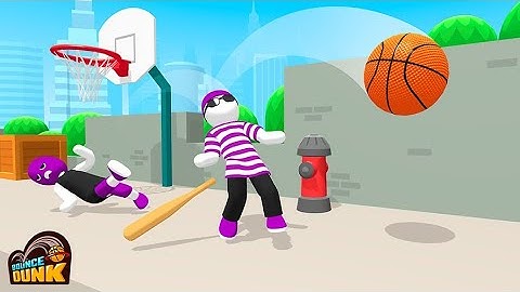 Bounce Dunk Gameplay All Levels Walkthrough Android New Game Mobile