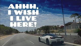 Relaxing Drive Around the Northern Suburbs of Perth, Western Australia