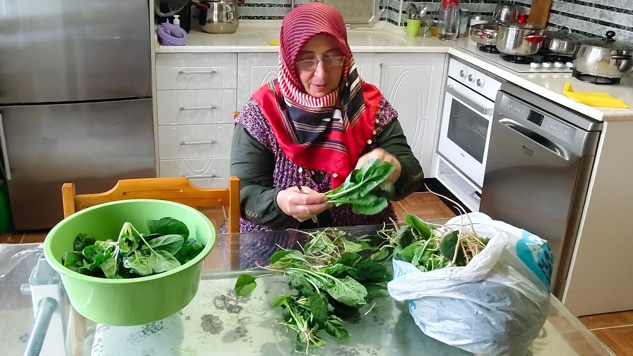 🥬 Köy Mutfağında Yoğurtlu Ispanak Tarifi | Bahçeden Sofraya
