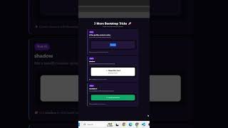 3 Bootstrap Tricks to Improve Your UI 🔥 | Bootstrap 5