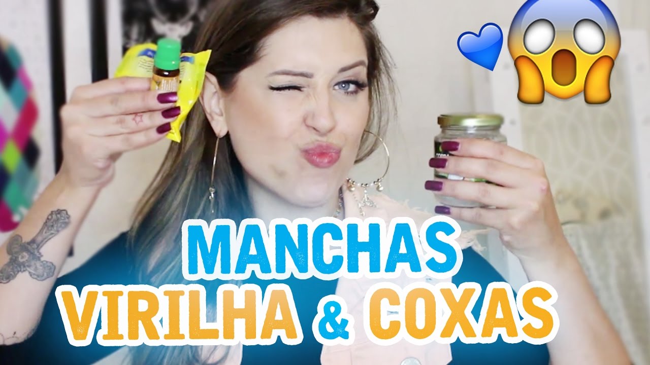 COMO CLAREAR MANCHAS ESCURAS ENTRE AS PERNAS E VIRILHA - DICAS DA DEDESSA